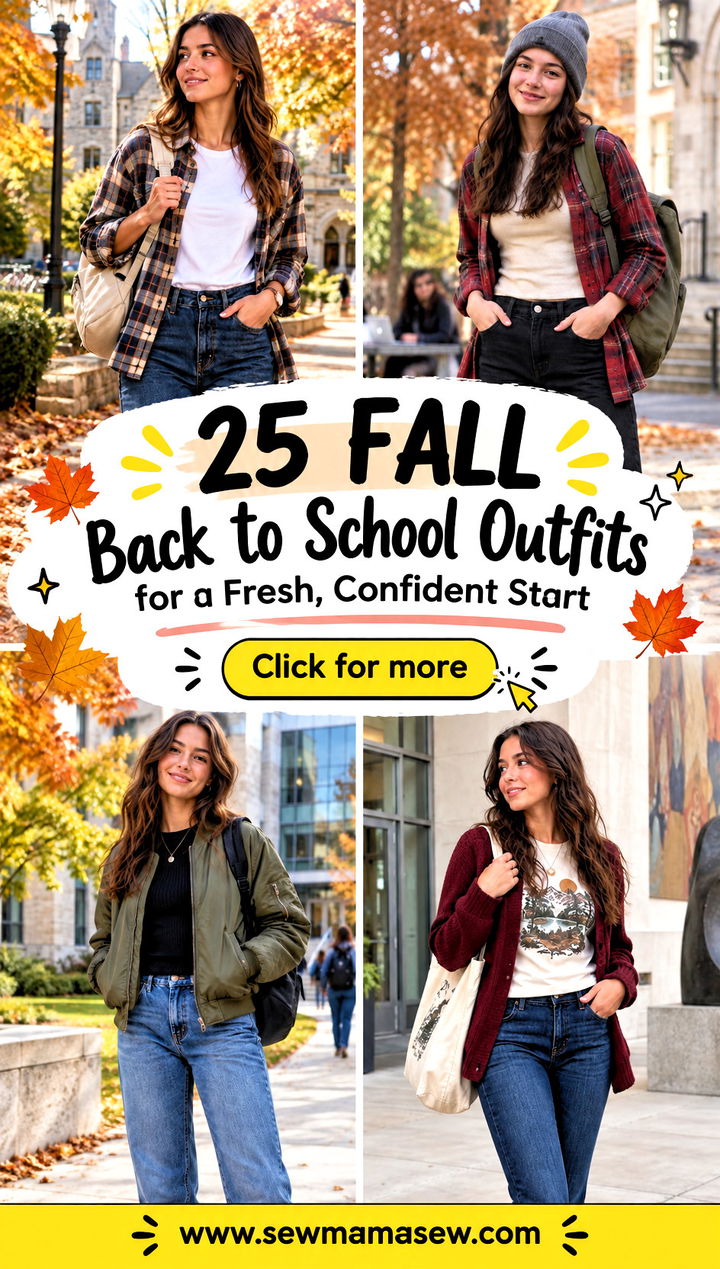 25 Fall Back to School Outfits for a Fresh Confident Start - 25 Fall Back to School Outfits for a Fresh, Confident Start