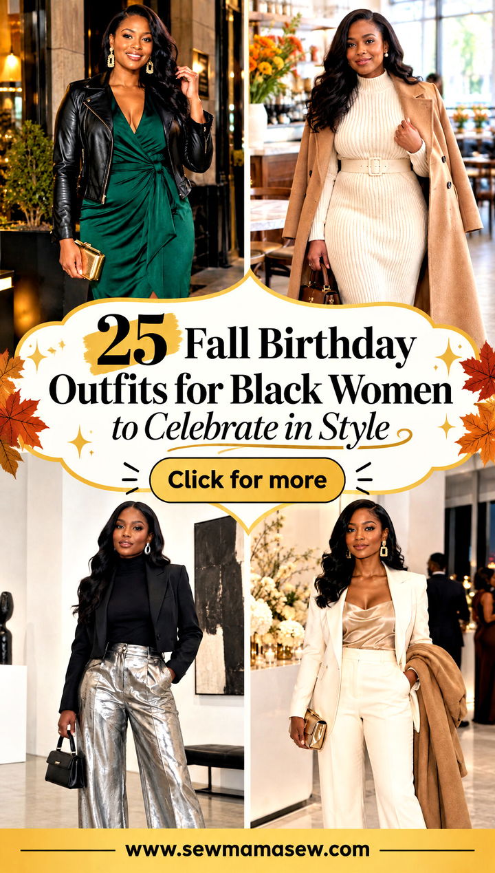 25 Fall Birthday Outfits for Black Women to Celebrate in Style - 25 Fall Birthday Outfits for Black Women to Celebrate in Style