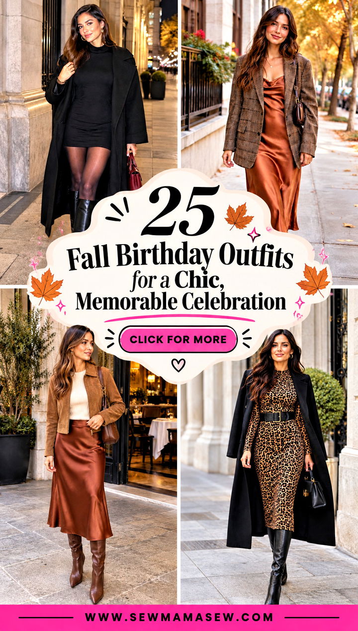 25 Fall Birthday Outfits for a Chic Memorable Celebration - 25 Fall Birthday Outfits for a Chic, Memorable Celebration