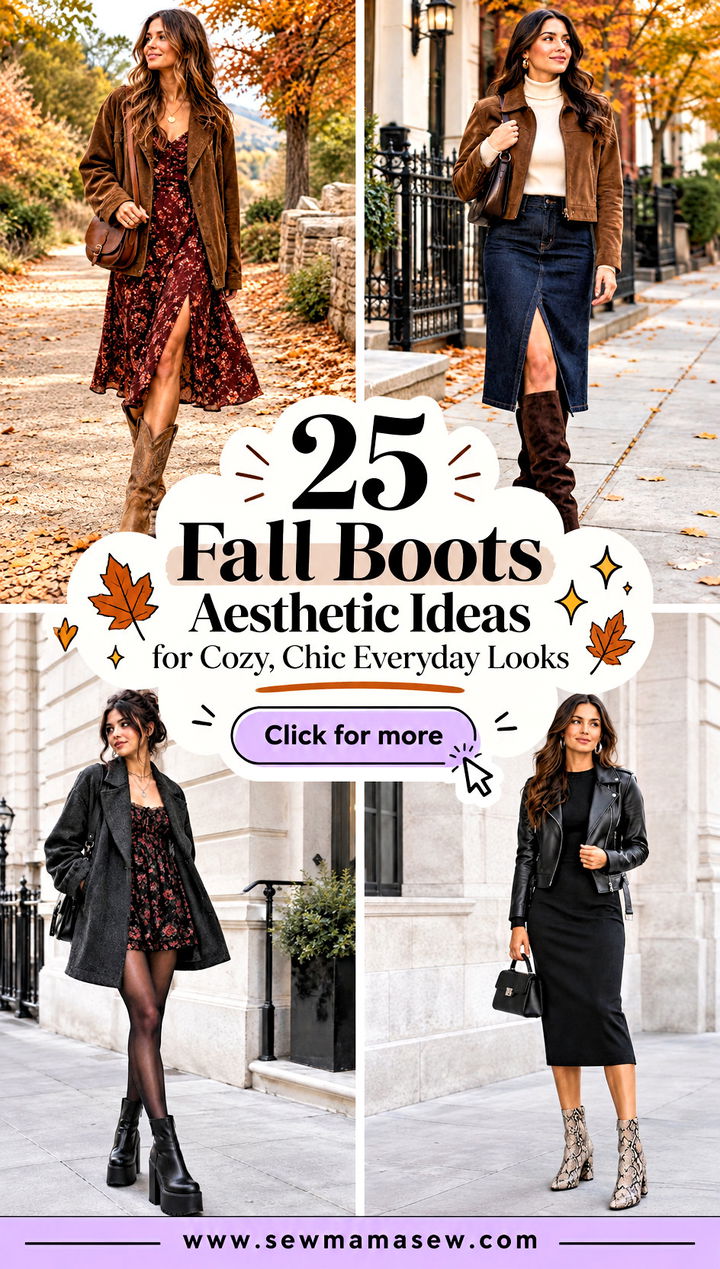 25 Fall Boots Aesthetic Ideas for Cozy Chic Everyday Looks - 25 Fall Boots Aesthetic Ideas for Cozy, Chic Everyday Looks