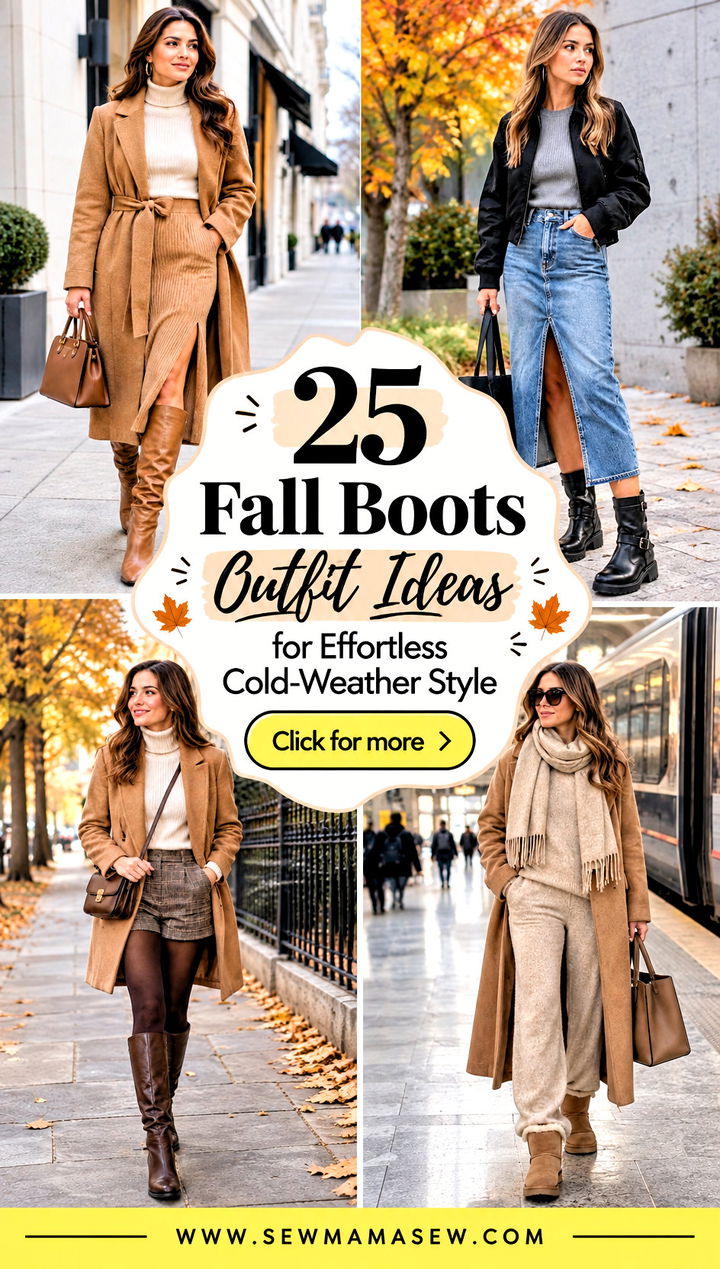 25 Fall Boots Outfit Ideas for Effortless Cold-Weather Style - 25 Fall Boots Outfit Ideas for Effortless Cold-Weather Style
