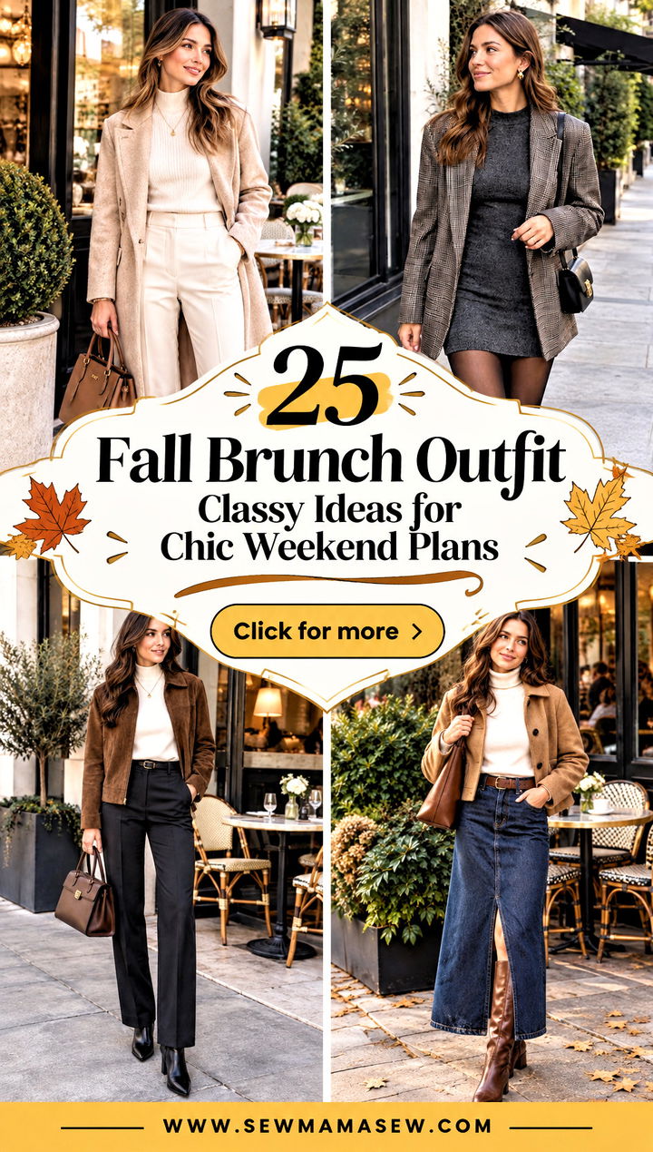 25 Fall Brunch Outfit Classy Ideas for Chic Weekend Plans - 25 Fall Brunch Outfit Classy Ideas for Chic Weekend Plans