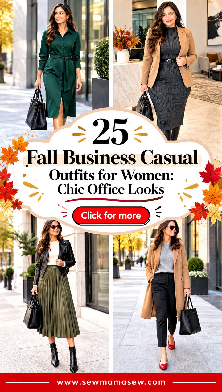 25 Fall Business Casual Outfits for Women Chic Office Looks - 25 Fall Business Casual Outfits for Women: Chic Office Looks