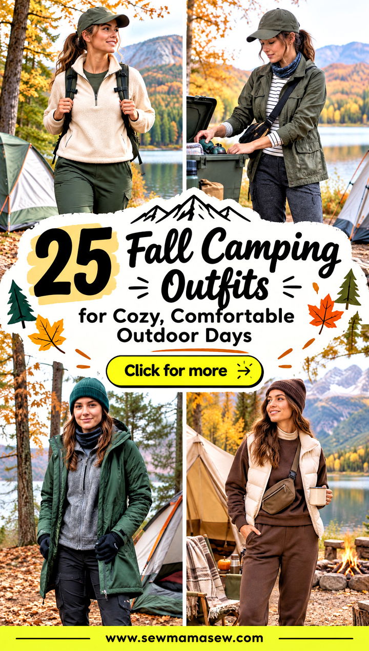 25 Fall Camping Outfits for Cozy Comfortable Outdoor Days - 25 Fall Camping Outfits for Cozy, Comfortable Outdoor Days