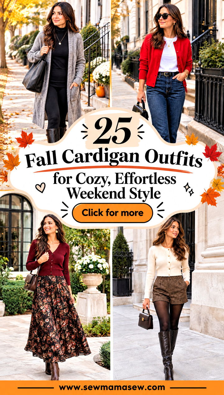 25 Fall Cardigan Outfits for Cozy Effortless Weekend Style - 25 Fall Cardigan Outfits for Cozy, Effortless Weekend Style