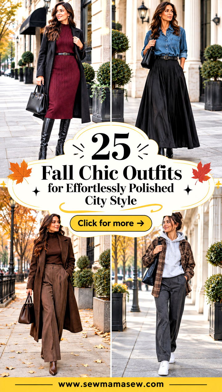 25 Fall Chic Outfits for Effortlessly Polished City Style - 25 Fall Chic Outfits for Effortlessly Polished City Style