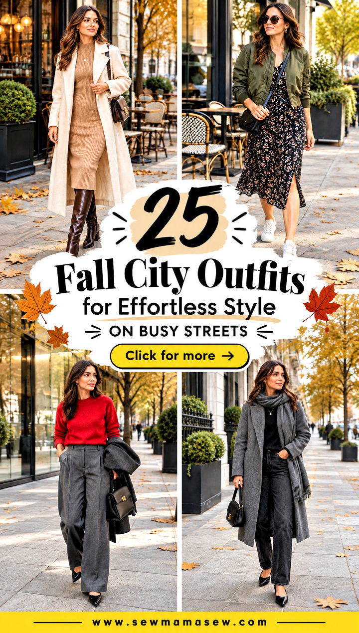 25 Fall City Outfits for Effortless Style on Busy Streets - 25 Fall City Outfits for Effortless Style on Busy Streets