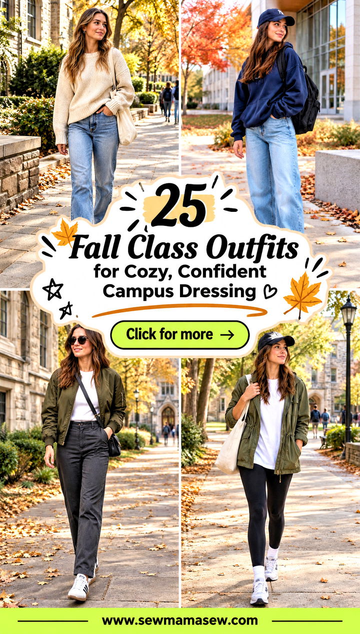 25 Fall Class Outfits for Cozy Confident Campus Dressing - 25 Fall Class Outfits for Cozy, Confident Campus Dressing
