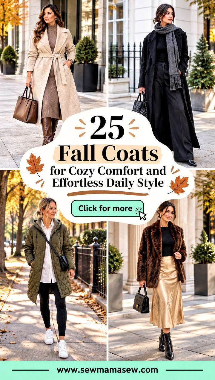 25 Fall Coats for Cozy Comfort and Effortless Daily Style - 25 Fall Coats for Cozy Comfort and Effortless Daily Style