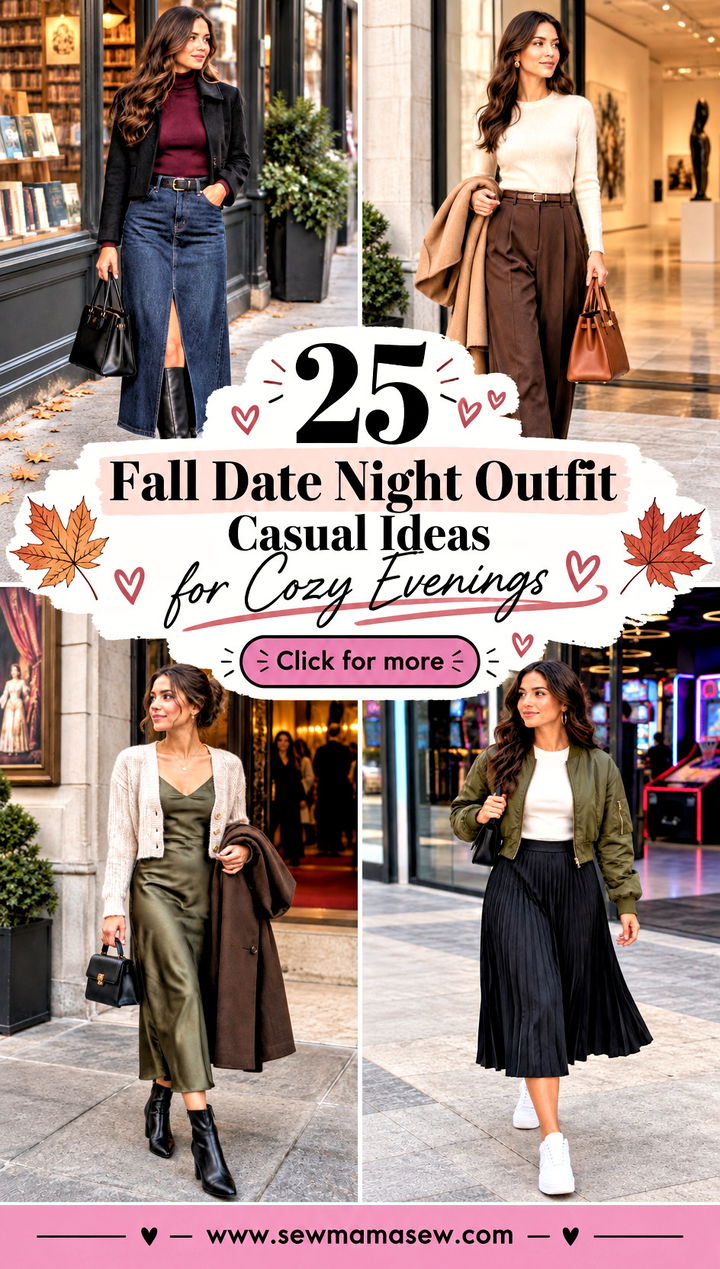 25 Fall Date Night Outfit Casual Ideas for Cozy Evenings - 25 Fall Date Night Outfit Casual Ideas for Cozy Evenings