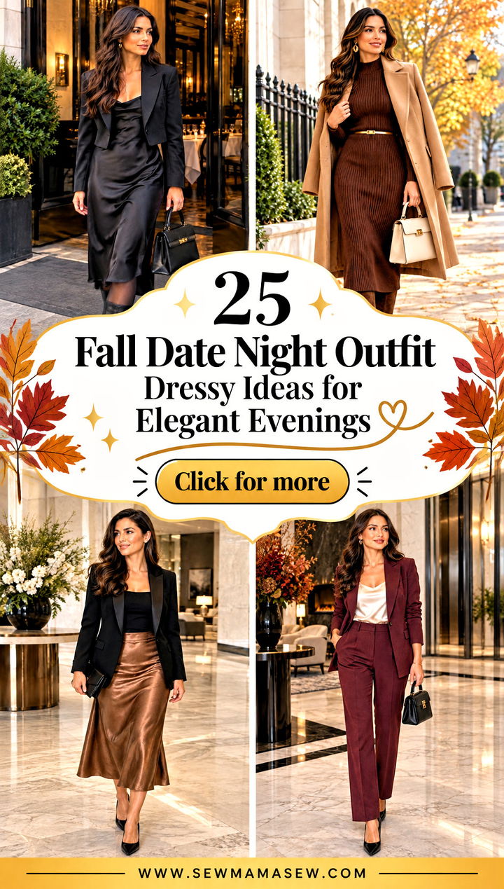 25 Fall Date Night Outfit Dressy Ideas for Elegant Evenings - 25 Fall Date Night Outfit Dressy Ideas for Elegant Evenings