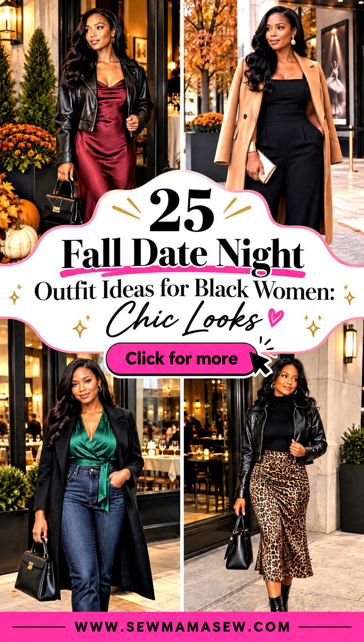 25 Fall Date Night Outfit Ideas for Black Women Chic Looks - 25 Fall Date Night Outfit Ideas for Black Women: Chic Looks