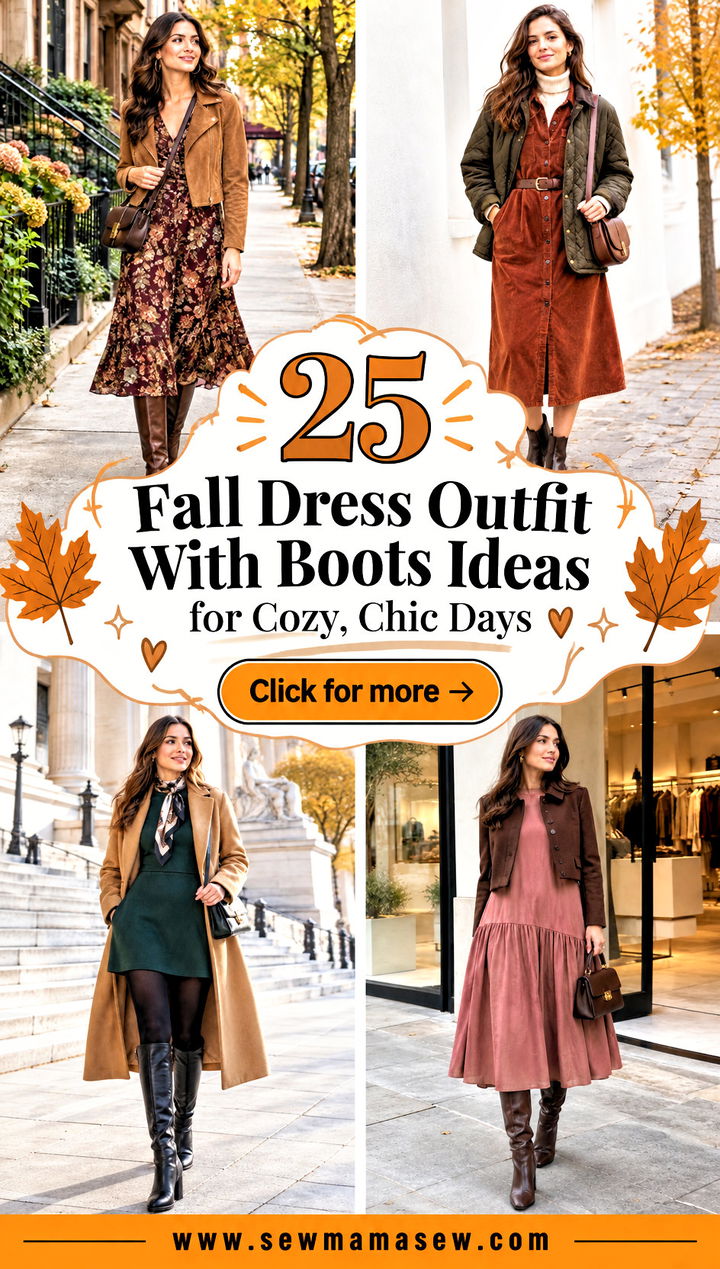 25 Fall Dress Outfit With Boots Ideas for Cozy Chic Days - 25 Fall Dress Outfit With Boots Ideas for Cozy, Chic Days