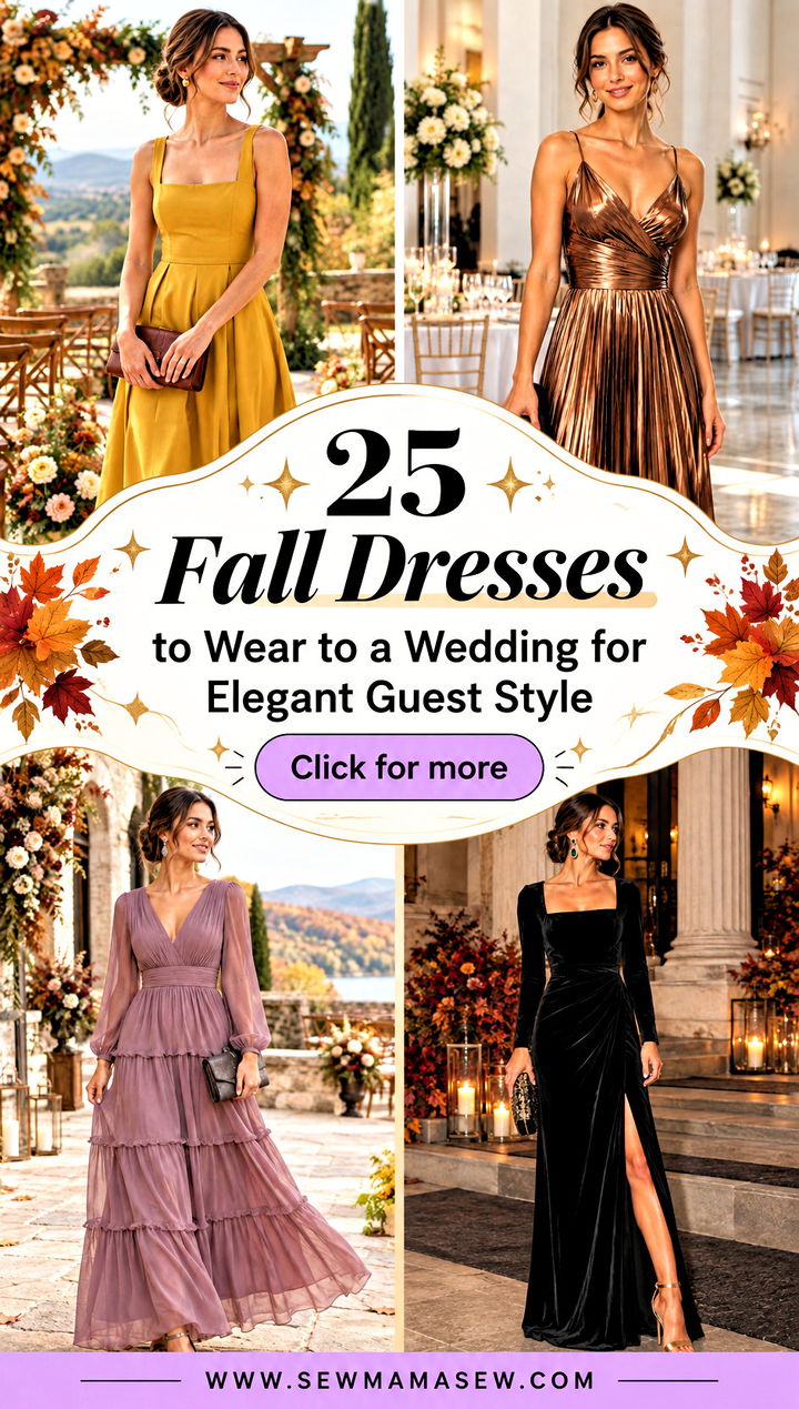 25 Fall Dresses to Wear to a Wedding for Elegant Guest Style - 25 Fall Dresses to Wear to a Wedding for Elegant Guest Style