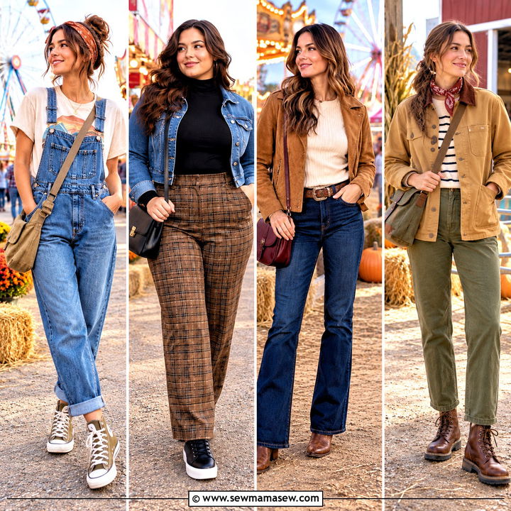 25 Fall Fair Outfit Ideas for Cute and Cozy Autumn Days