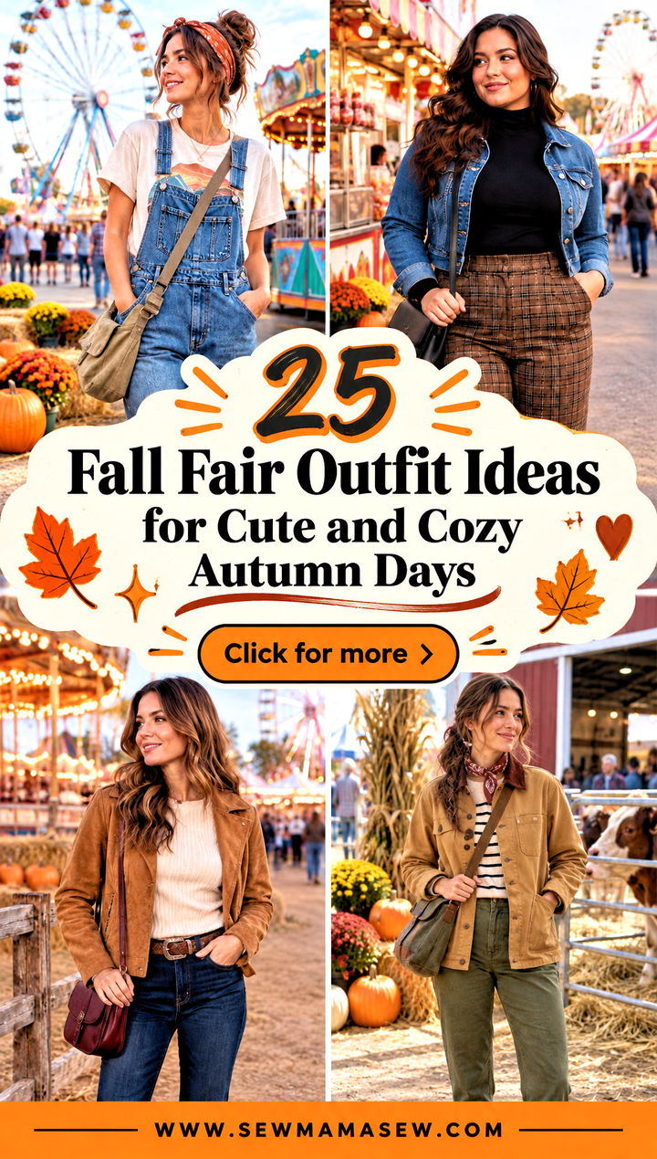 25 Fall Fair Outfit Ideas for Cute and Cozy Autumn Days - 25 Fall Fair Outfit Ideas for Cute and Cozy Autumn Days