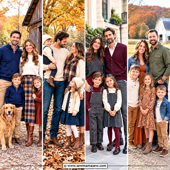 25 Fall Family Outfits for Cozy Coordinated Autumn Style