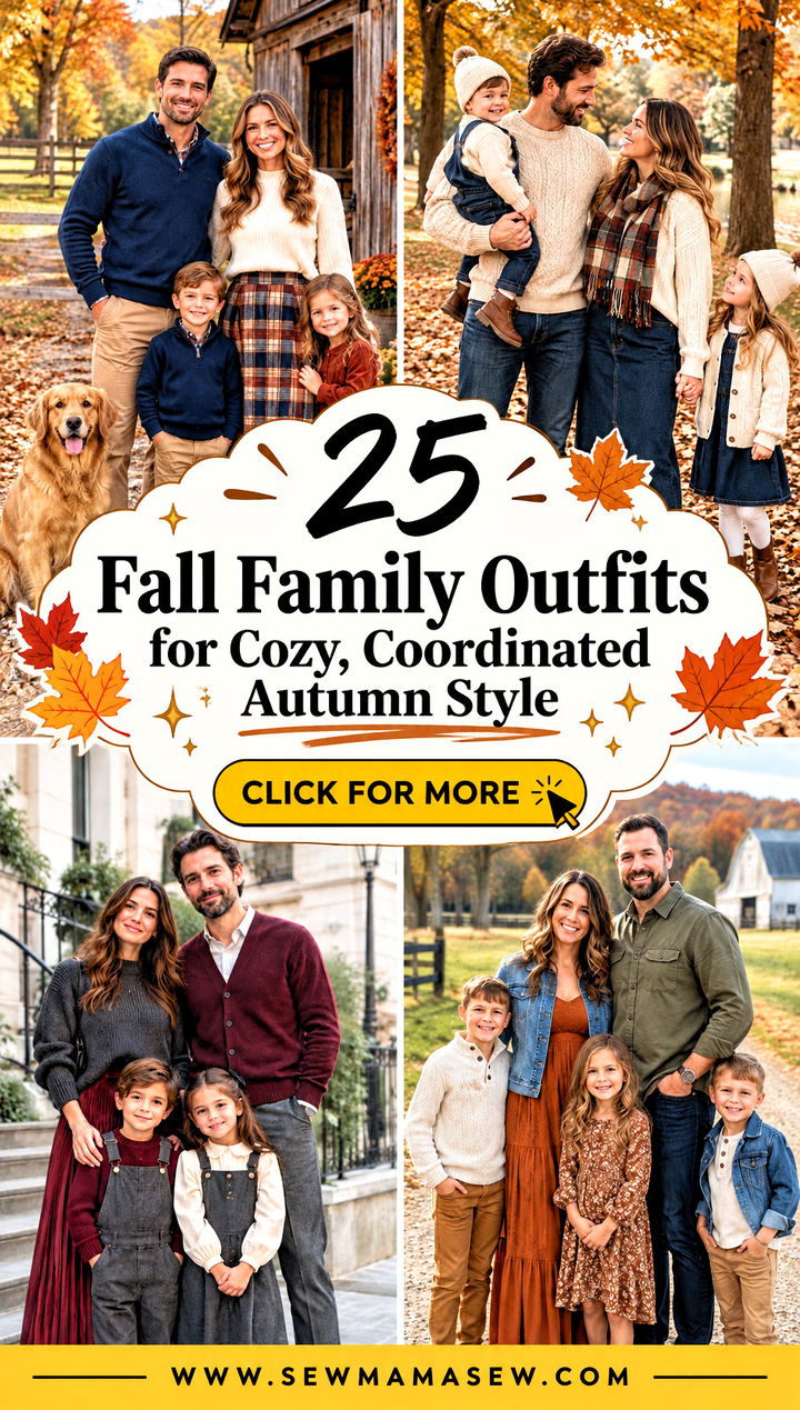 25 Fall Family Outfits for Cozy Coordinated Autumn Style - 25 Fall Family Outfits for Cozy, Coordinated Autumn Style