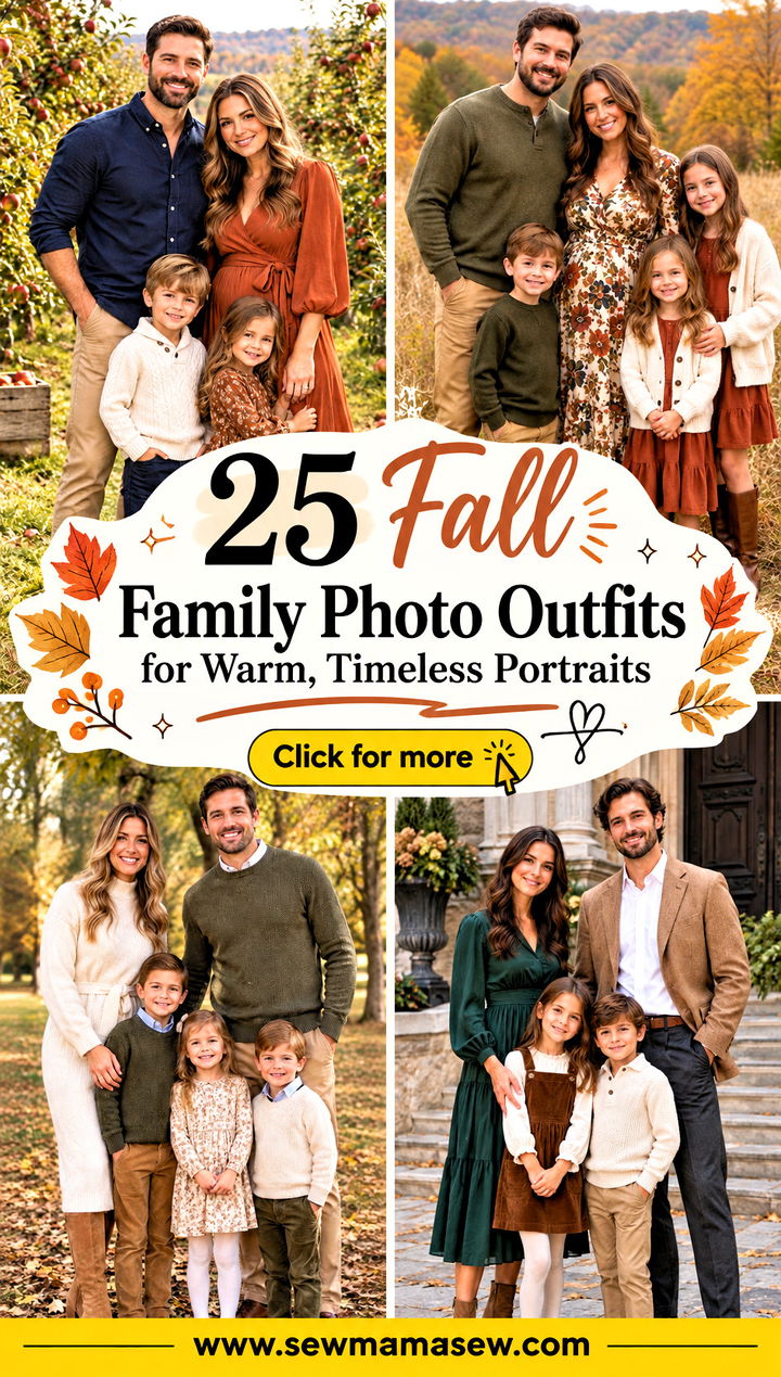 25 Fall Family Photo Outfits for Warm Timeless Portraits - 25 Fall Family Photo Outfits for Warm, Timeless Portraits