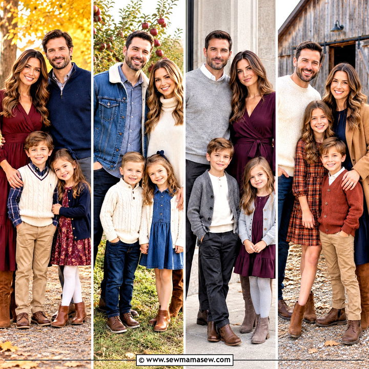 25 Fall Family Photos Outfits for Beautiful Outdoor Shoots