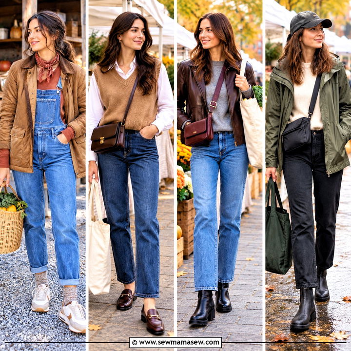 25 Fall Farmers Market Outfit Ideas for Cozy Weekend Style