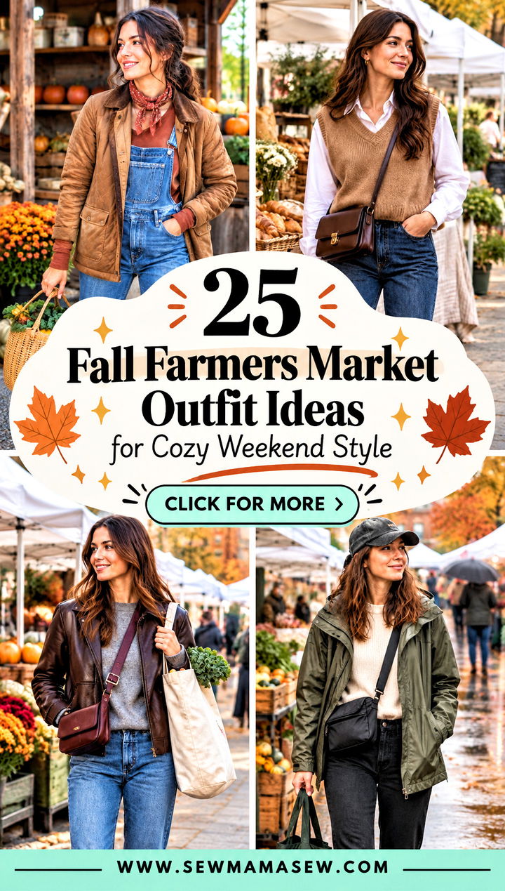 25 Fall Farmers Market Outfit Ideas for Cozy Weekend Style - 25 Fall Farmers Market Outfit Ideas for Cozy Weekend Style
