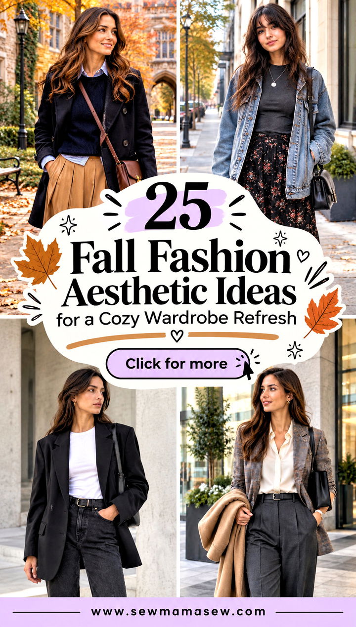 25 Fall Fashion Aesthetic Ideas for a Cozy Wardrobe Refresh - 25 Fall Fashion Aesthetic Ideas for a Cozy Wardrobe Refresh