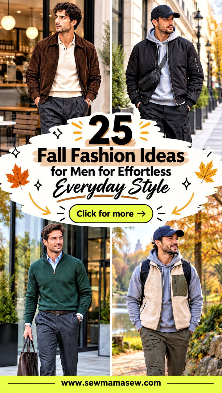 25 Fall Fashion Ideas for Men for Effortless Everyday Style - 25 Fall Fashion Ideas for Men for Effortless Everyday Style