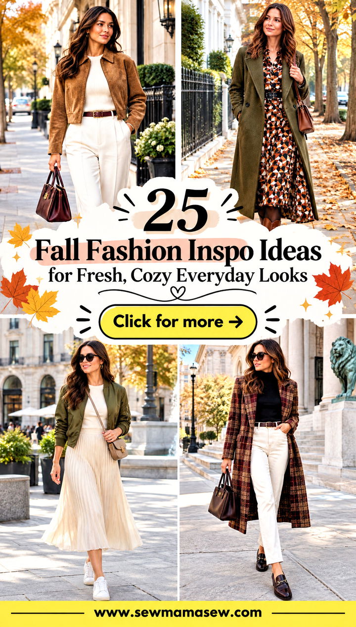 25 Fall Fashion Inspo Ideas for Fresh Cozy Everyday Looks - 25 Fall Fashion Inspo Ideas for Fresh, Cozy Everyday Looks