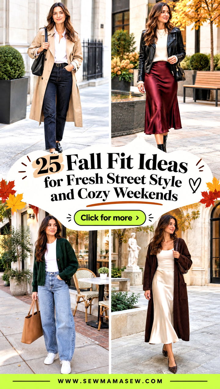 25 Fall Fit Ideas for Fresh Street Style and Cozy Weekends - 25 Fall Fit Ideas for Fresh Street Style and Cozy Weekends