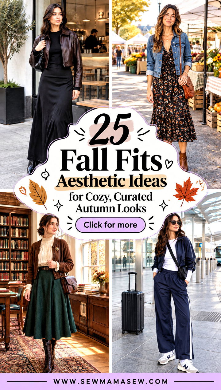 25 Fall Fits Aesthetic Ideas for Cozy Curated Autumn Looks - 25 Fall Fits Aesthetic Ideas for Cozy, Curated Autumn Looks