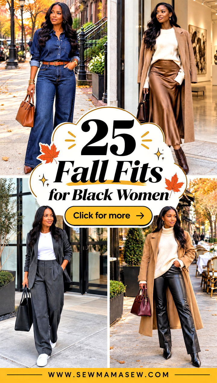 25 Fall Fits for Black Women Chic Looks for Cozy Weekends - 25 Fall Fits for Black Women: Chic Looks for Cozy Weekends