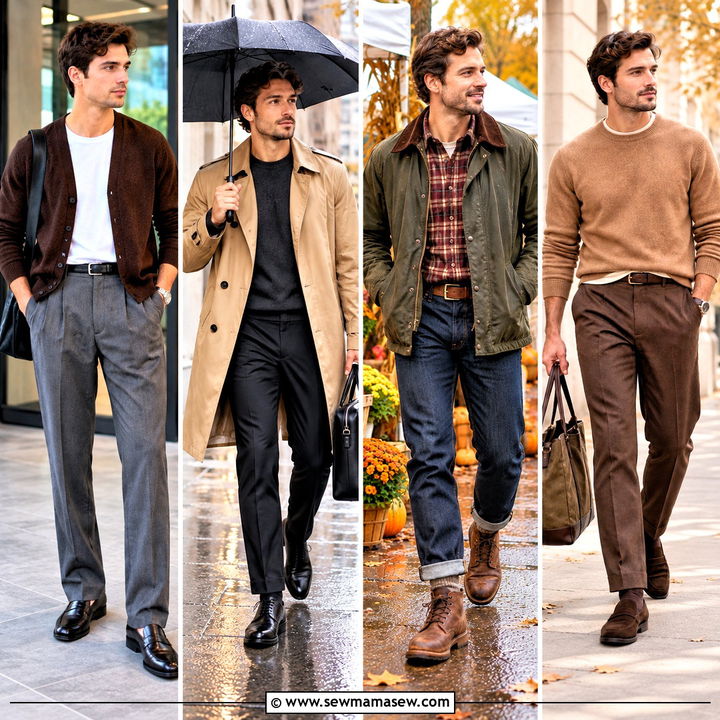 25 Fall Fits for Men Effortlessly Cool Layers for Autumn