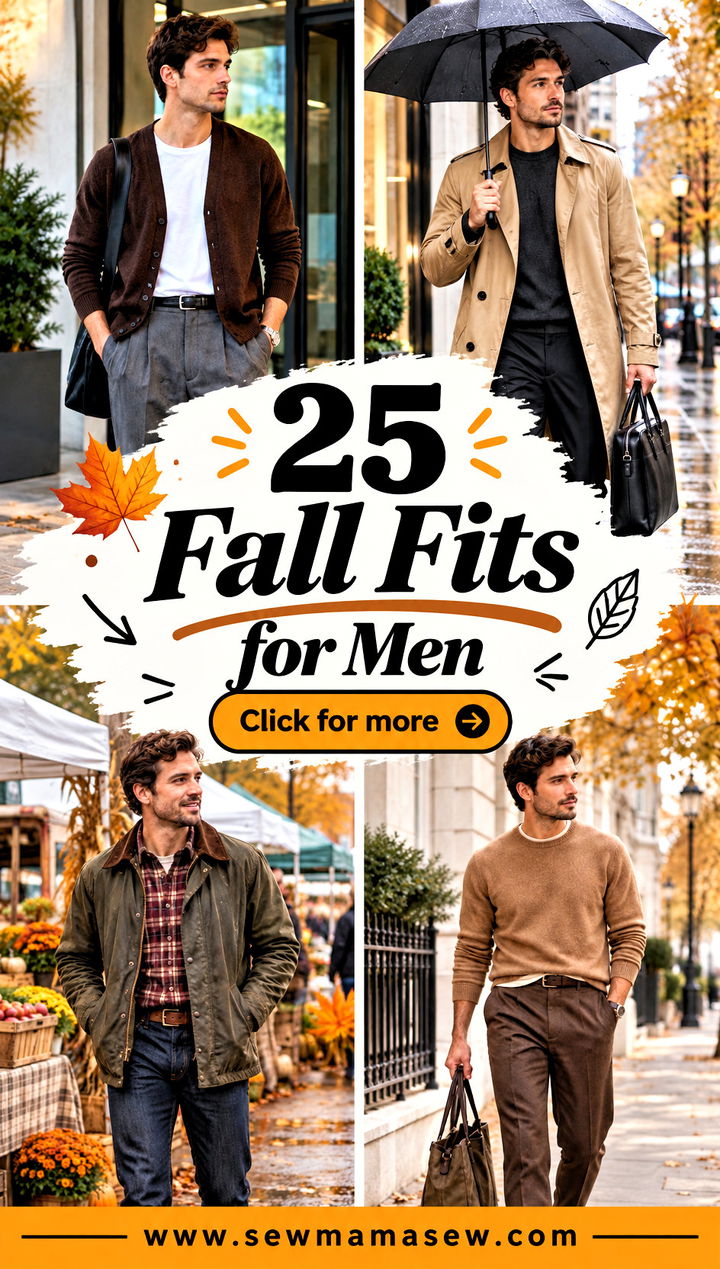 25 Fall Fits for Men Effortlessly Cool Layers for Autumn - 25 Fall Fits for Men: Effortlessly Cool Layers for Autumn