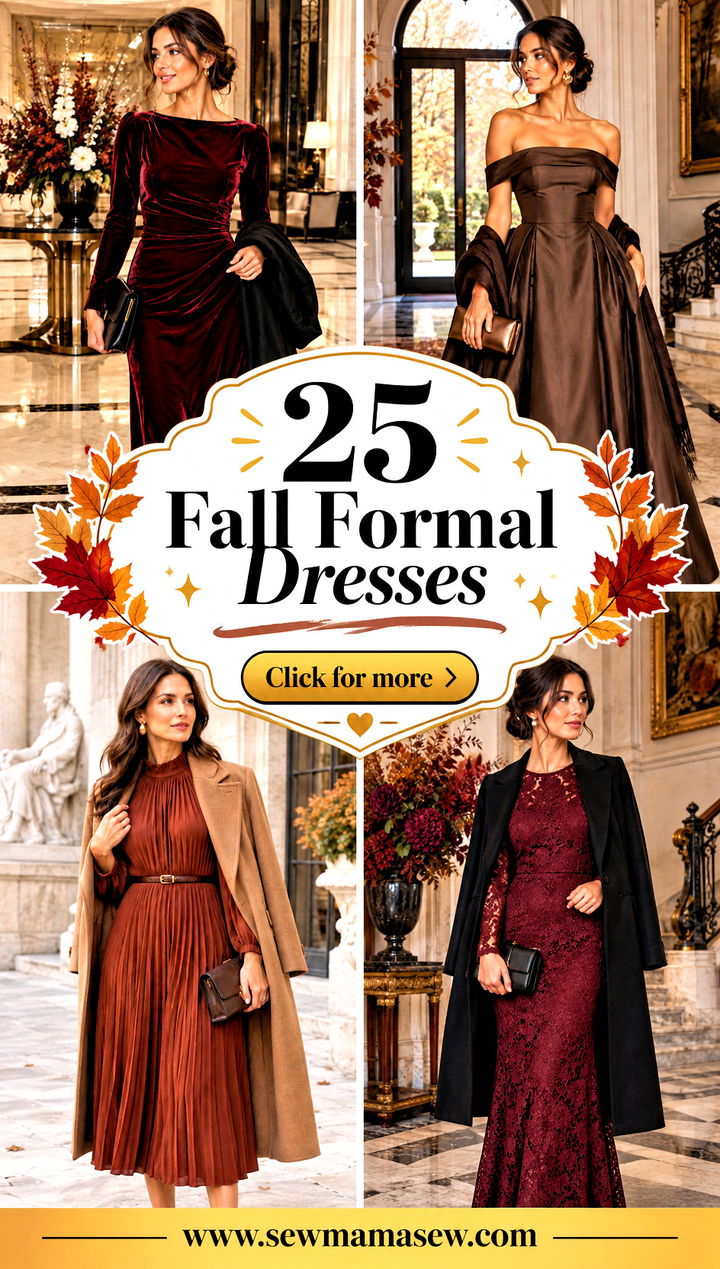 25 Fall Formal Dresses Elegant Looks for Autumn Evenings - 25 Fall Formal Dresses: Elegant Looks for Autumn Evenings