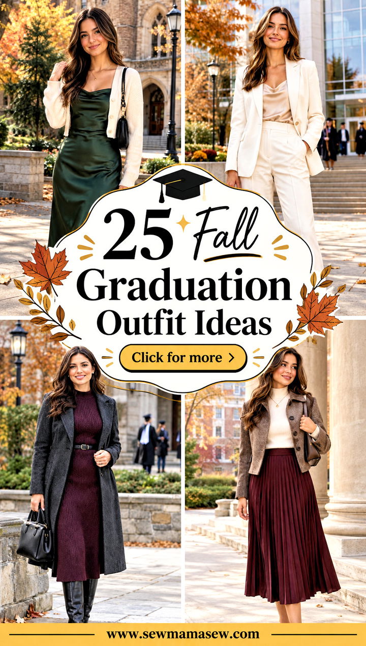 25 Fall Graduation Outfit Ideas Chic Looks for Your Big Day - 25 Fall Graduation Outfit Ideas: Chic Looks for Your Big Day