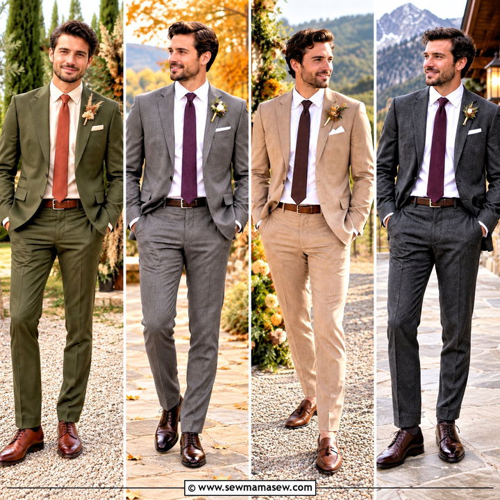 25 Fall Groomsmen Attire Ideas Sharp Looks for Autumn Vows