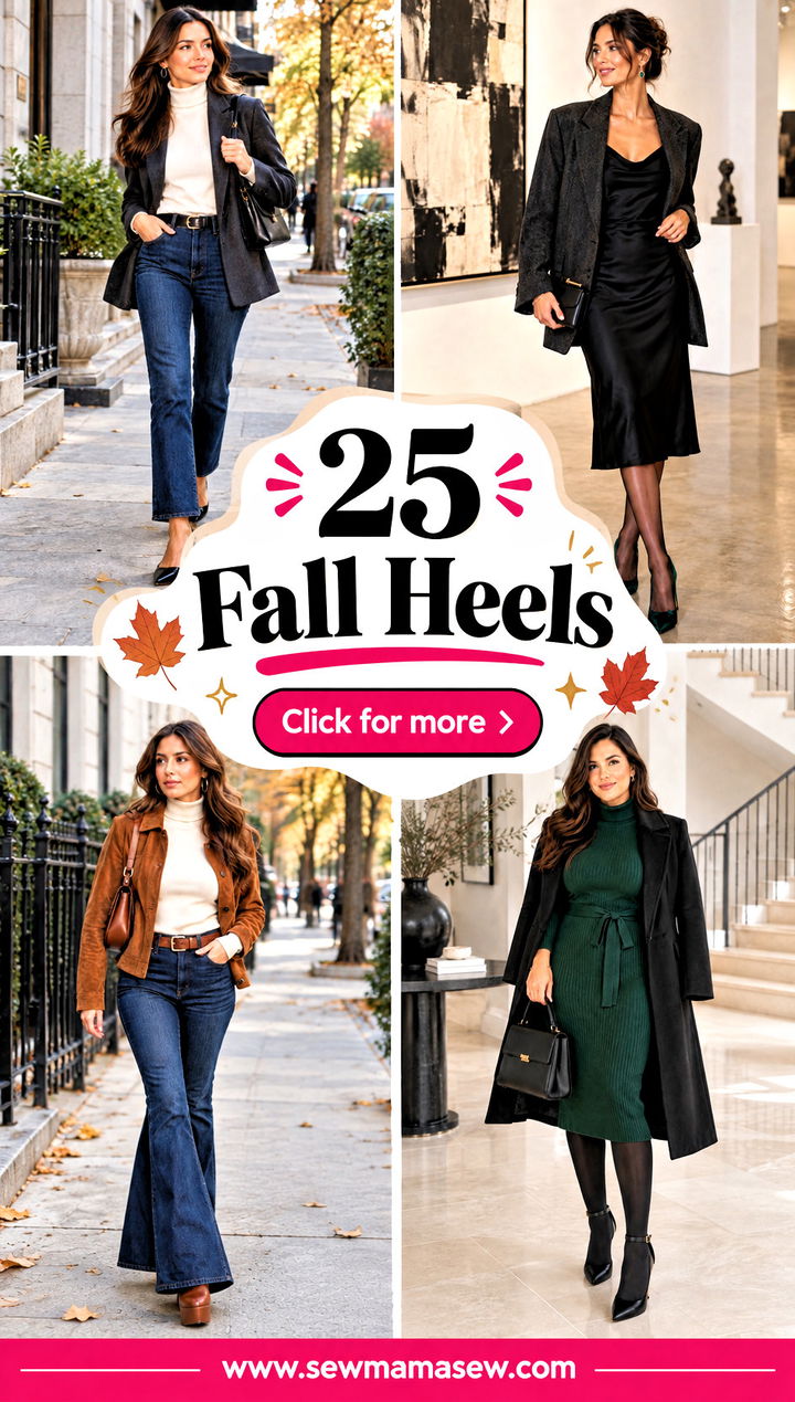 25 Fall Heels Chic Styles to Elevate Your Autumn Wardrobe - 25 Fall Heels: Chic Styles to Elevate Your Autumn Wardrobe