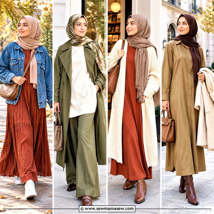 25 Fall Hijab Outfits: Cozy, Modest Looks for Autumn Days