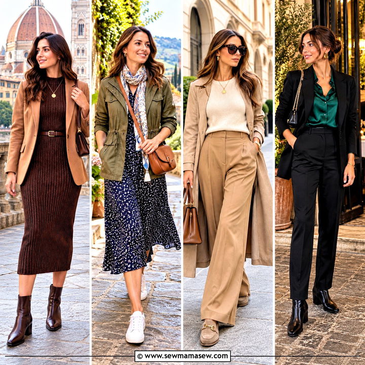 25 Fall Italy Outfits for a Chic and Comfortable Autumn Trip