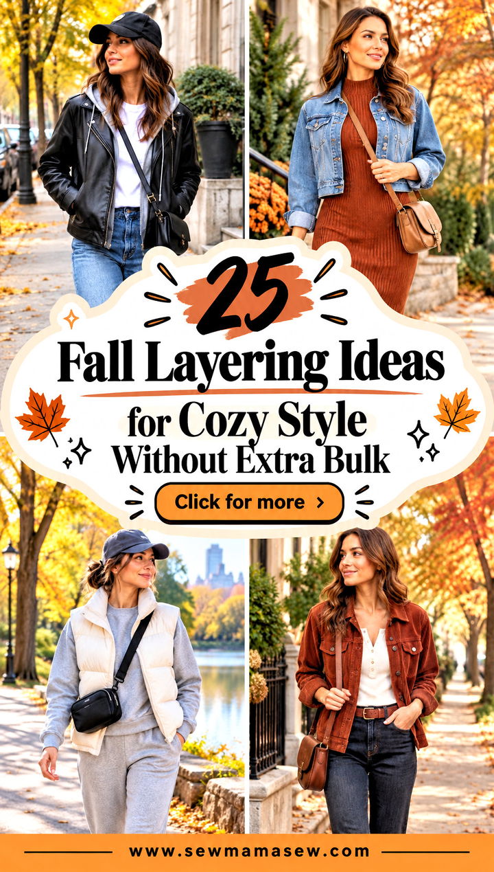 25 Fall Layering Ideas for Cozy Style Without Extra Bulk - 25 Fall Layering Ideas for Cozy Style Without Extra Bulk