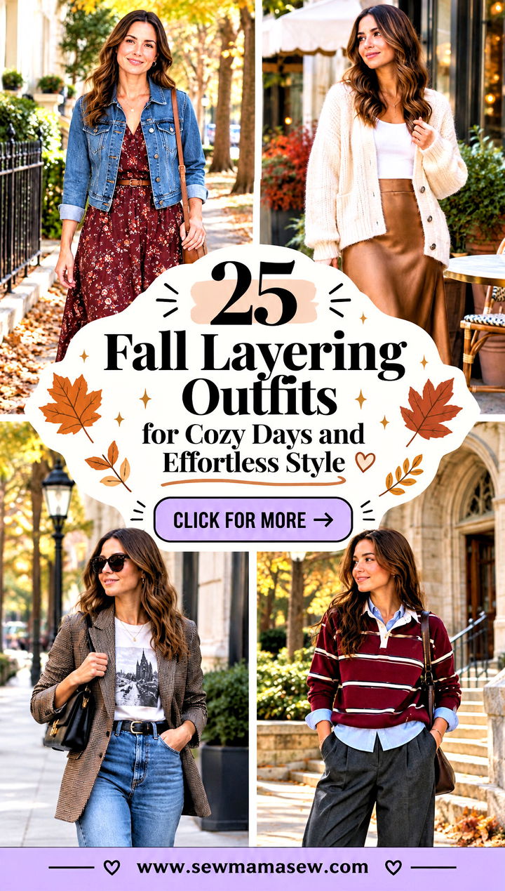 25 Fall Layering Outfits for Cozy Days and Effortless Style - 25 Fall Layering Outfits for Cozy Days and Effortless Style