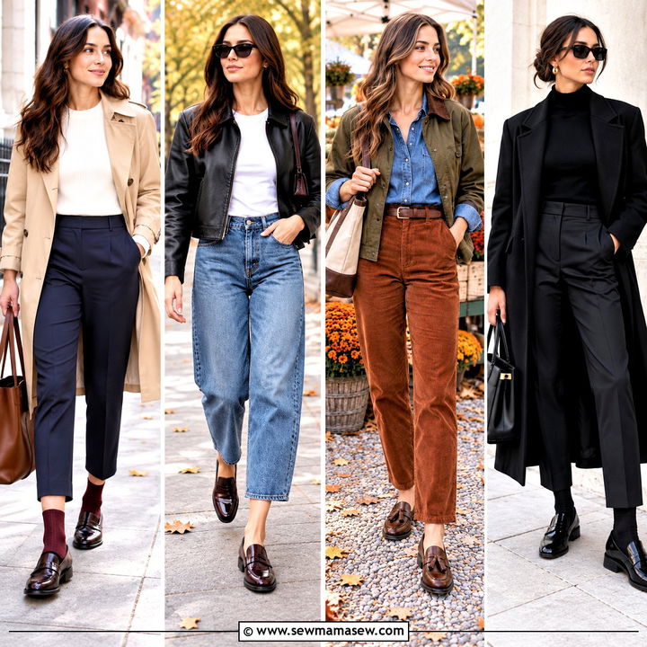 25 Fall Loafers Outfit Ideas for Chic, Comfortable Workdays