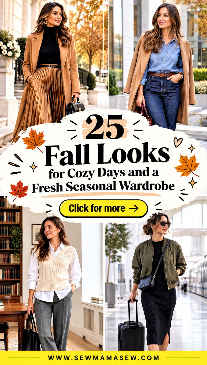 25 Fall Looks for Cozy Days and a Fresh Seasonal Wardrobe - 25 Fall Looks for Cozy Days and a Fresh Seasonal Wardrobe
