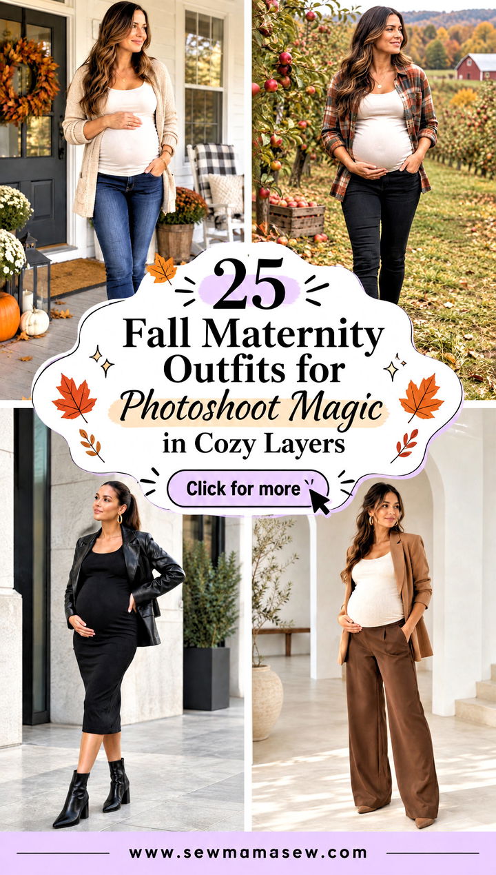 25 Fall Maternity Outfits for Photoshoot Magic in Cozy Layers - 25 Fall Maternity Outfits for Photoshoot Magic in Cozy Layers