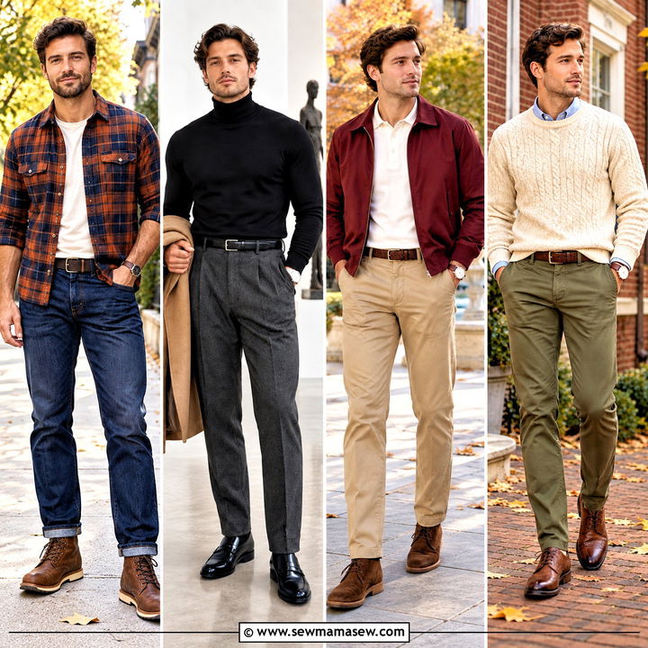 25 Fall Mens Outfits for Effortless Style on Chilly Days
