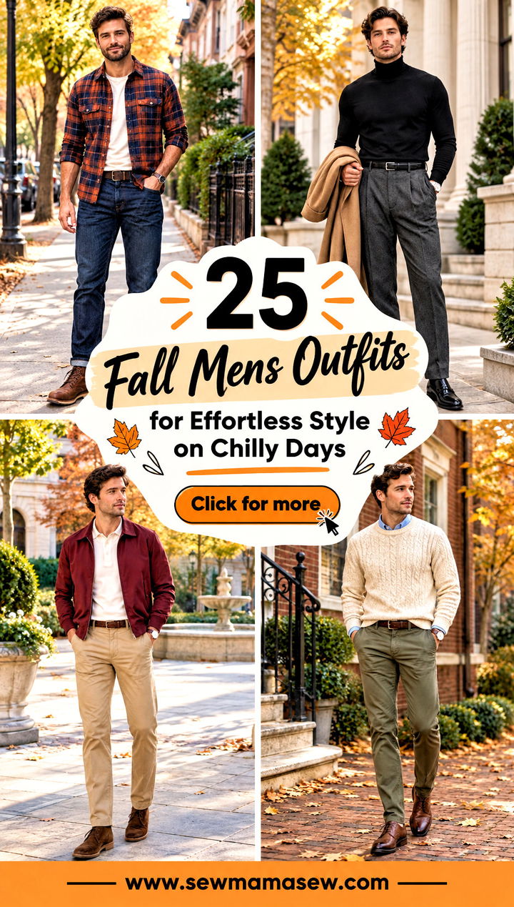 25 Fall Mens Outfits for Effortless Style on Chilly Days - 25 Fall Mens Outfits for Effortless Style on Chilly Days