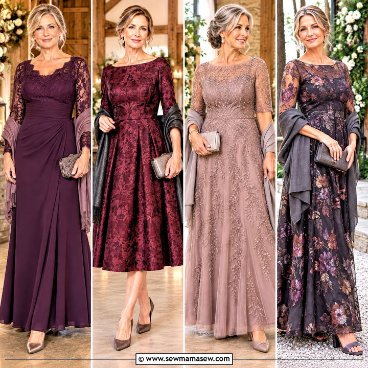 25 Fall Mother of the Bride Dresses Rustic: Charming Picks