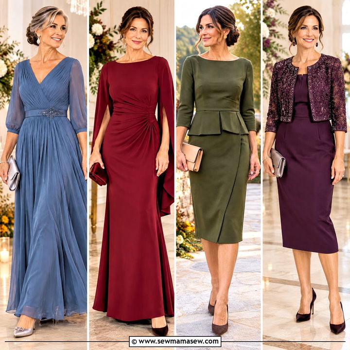25 Fall Mother of the Bride Dresses for Elegant Weddings