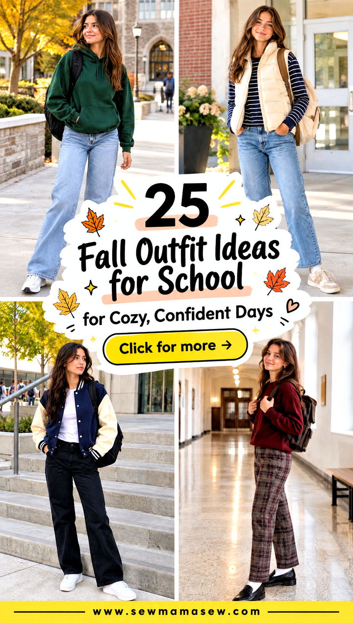 25 Fall Outfit Ideas for School for Cozy Confident Days - 25 Fall Outfit Ideas for School for Cozy, Confident Days